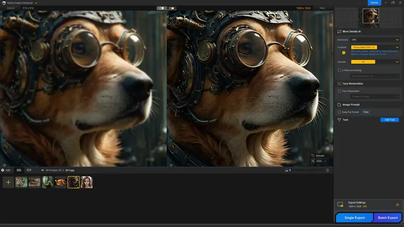 Установка Aiarty Image Enhancer 3.1 Portable by FC Portables [Multi]