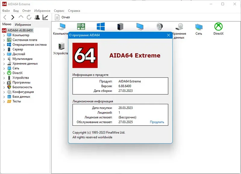 Установка AIDA64 Extreme Engineer Business Network Audit 6.88.6400 + Portable [Multi Ru]