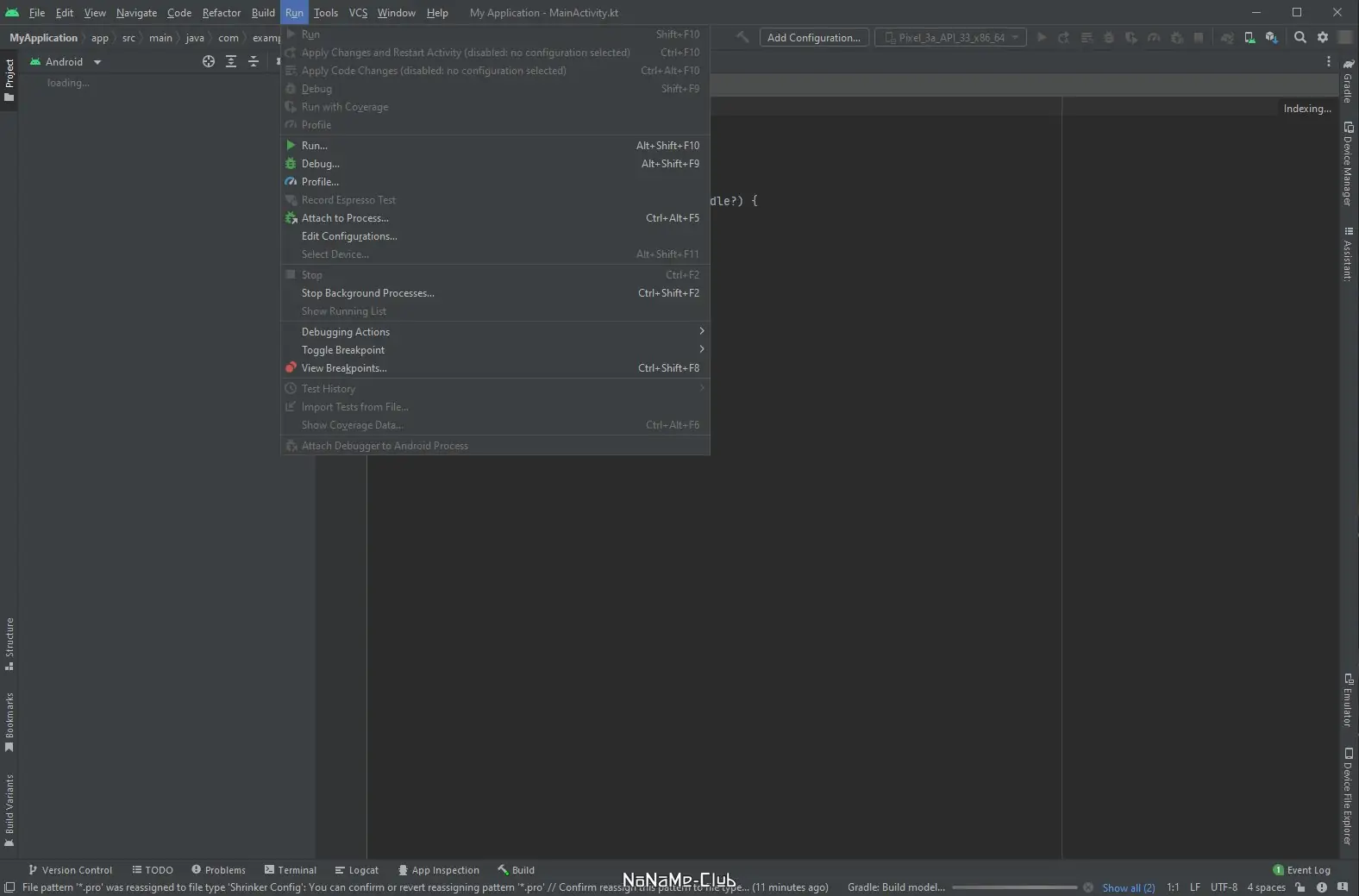 Установка Android Studio Dolphin 2021.3.1.16 Build #AI-213.7172.25.2113.9014738 + Portable [En]