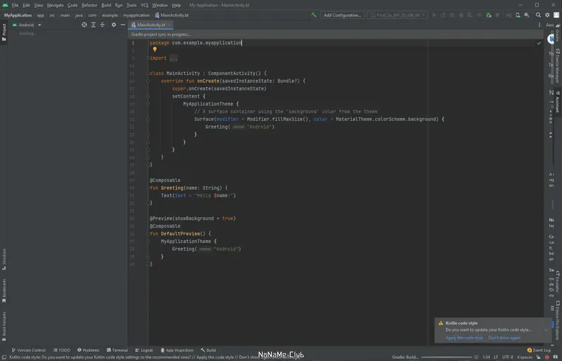 Установка Android Studio Dolphin 2021.3.1.17 Patch 1 Build #AI-213.7172.25.2113.9123335 + Portable [En]
