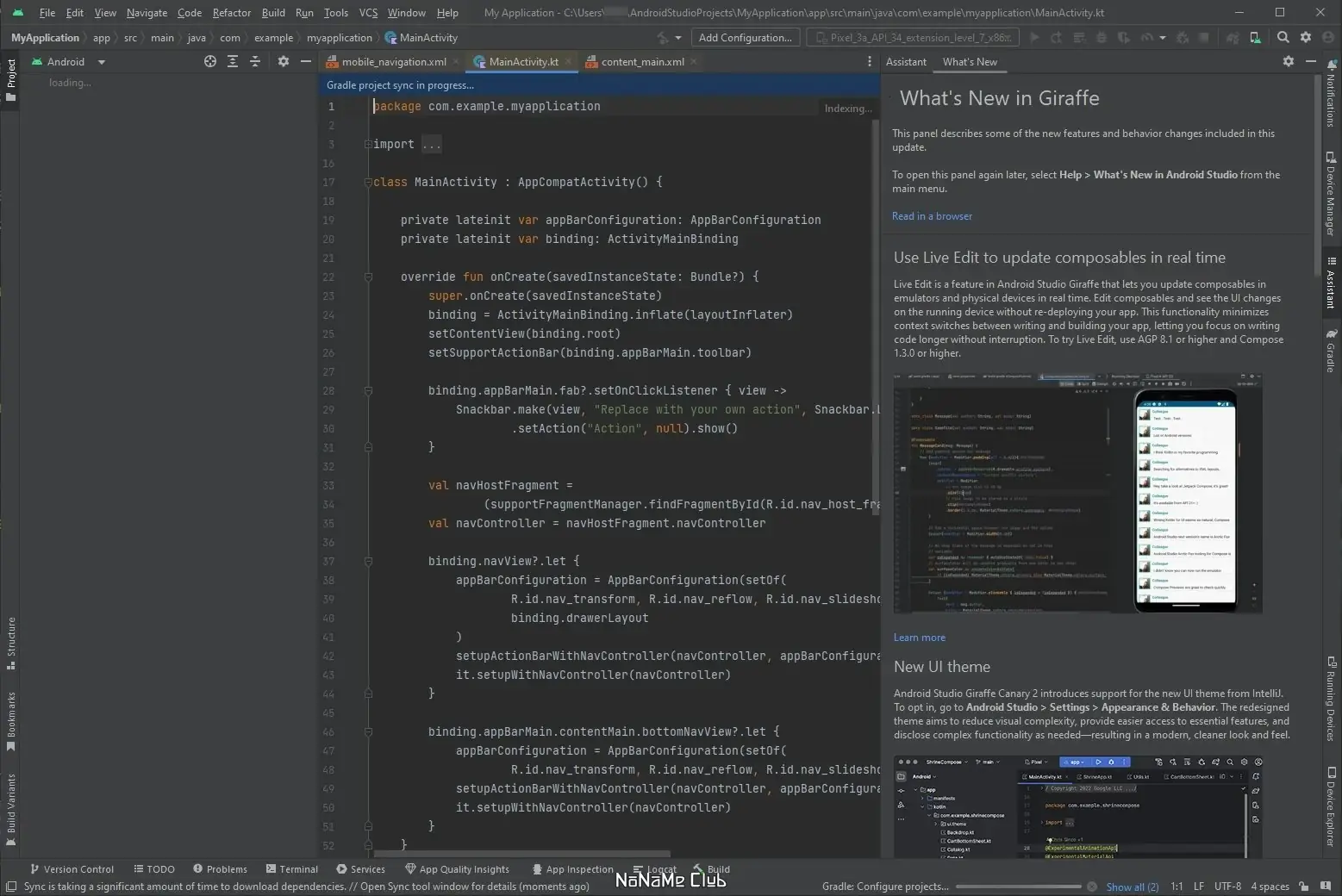 Установка Android Studio Giraffe 2022.3.1 Patch 1 Build #AI-223.8836.35.2231.10671973 + Portable [En]