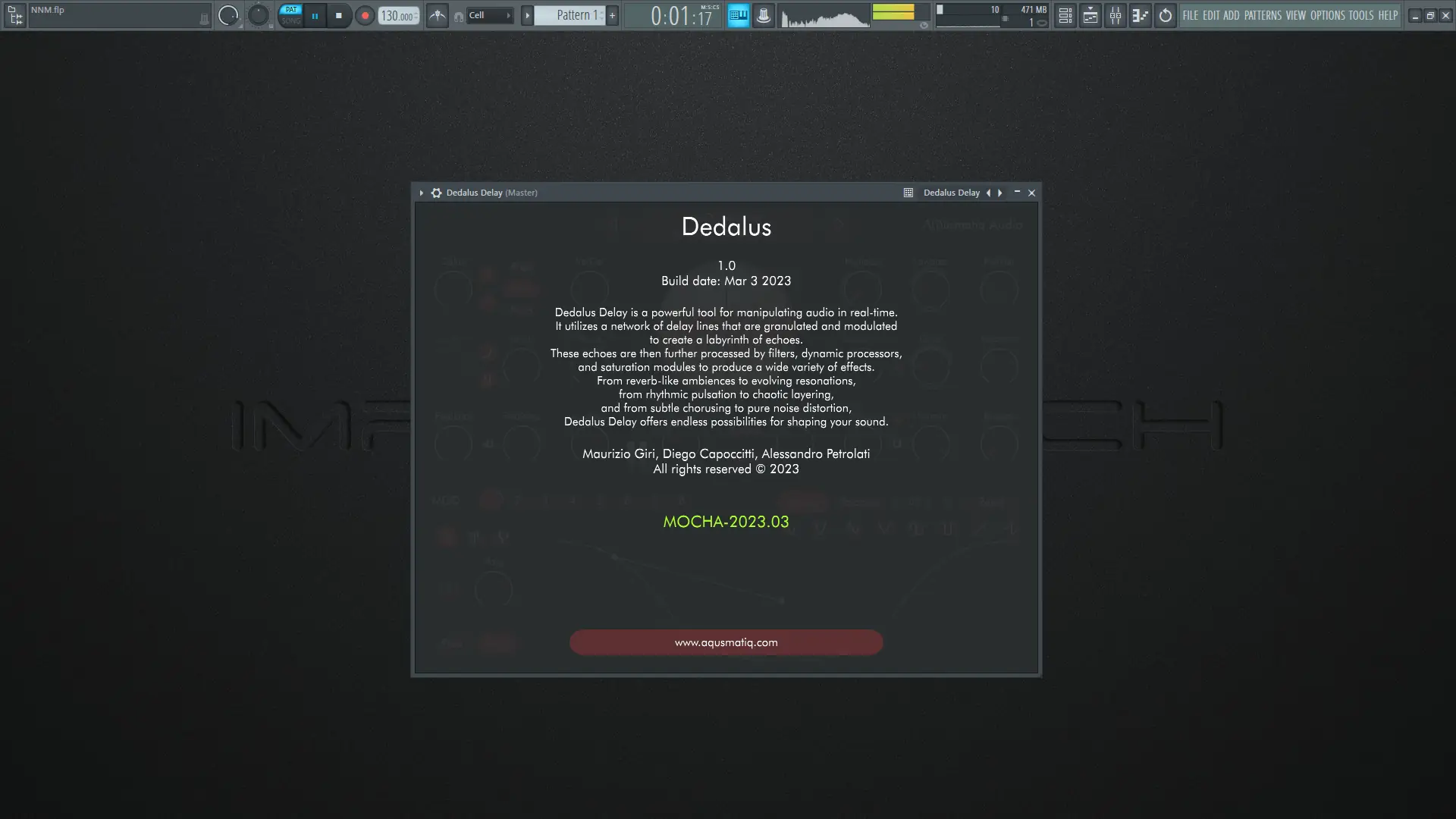 Установка AQusmatiq Audio - Dedalus Delay 1.0.0 VST 3, AAX (x64) RePack by MOCHA [En]
