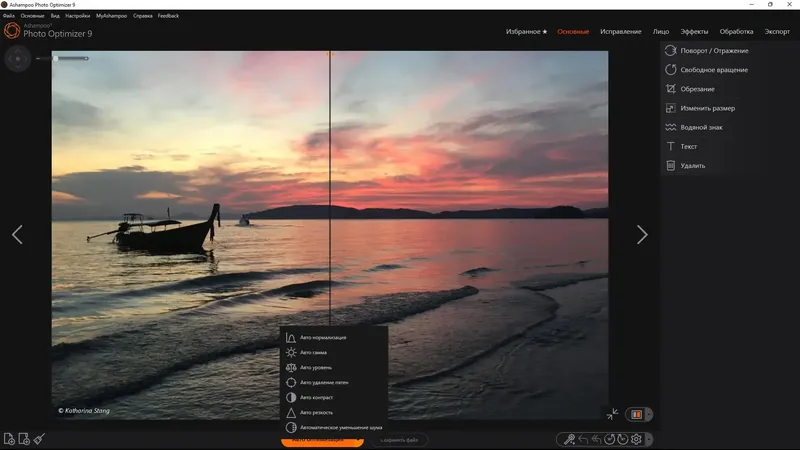 Установка Ashampoo Photo Optimizer 9 9.0.0.17 Portable by rsloadNET [Multi Ru]