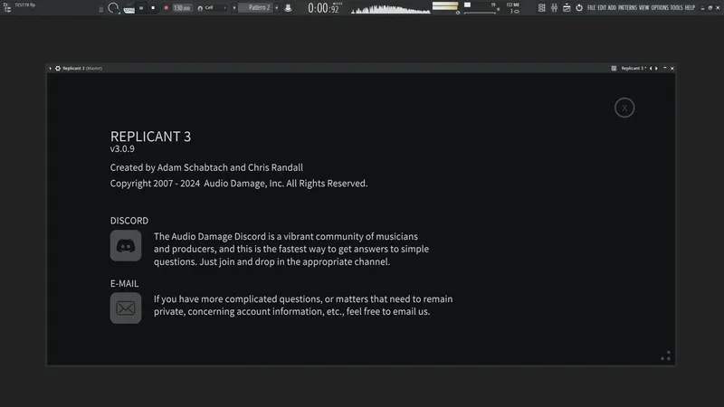 Установка Audio Damage - Replicant 3 3.0.9 VST 3, CLAP, AAX (x64) Retail [En]
