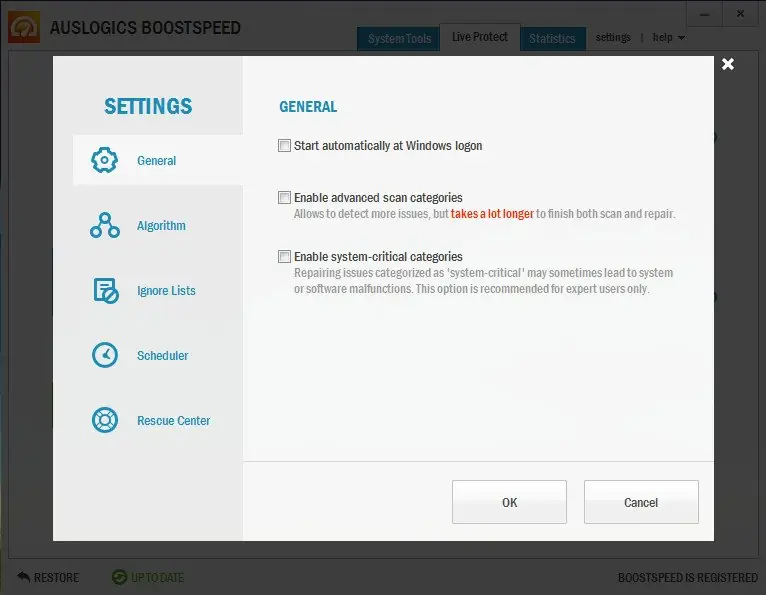 Установка AusLogics BoostSpeed 6.5.5.0 (2014) Английский