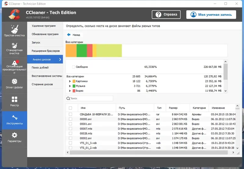Установка CCleaner 6.05.10102 Free Professional Business Technician Edition RePack (& Portable) by Dodakaedr [Multi Ru]