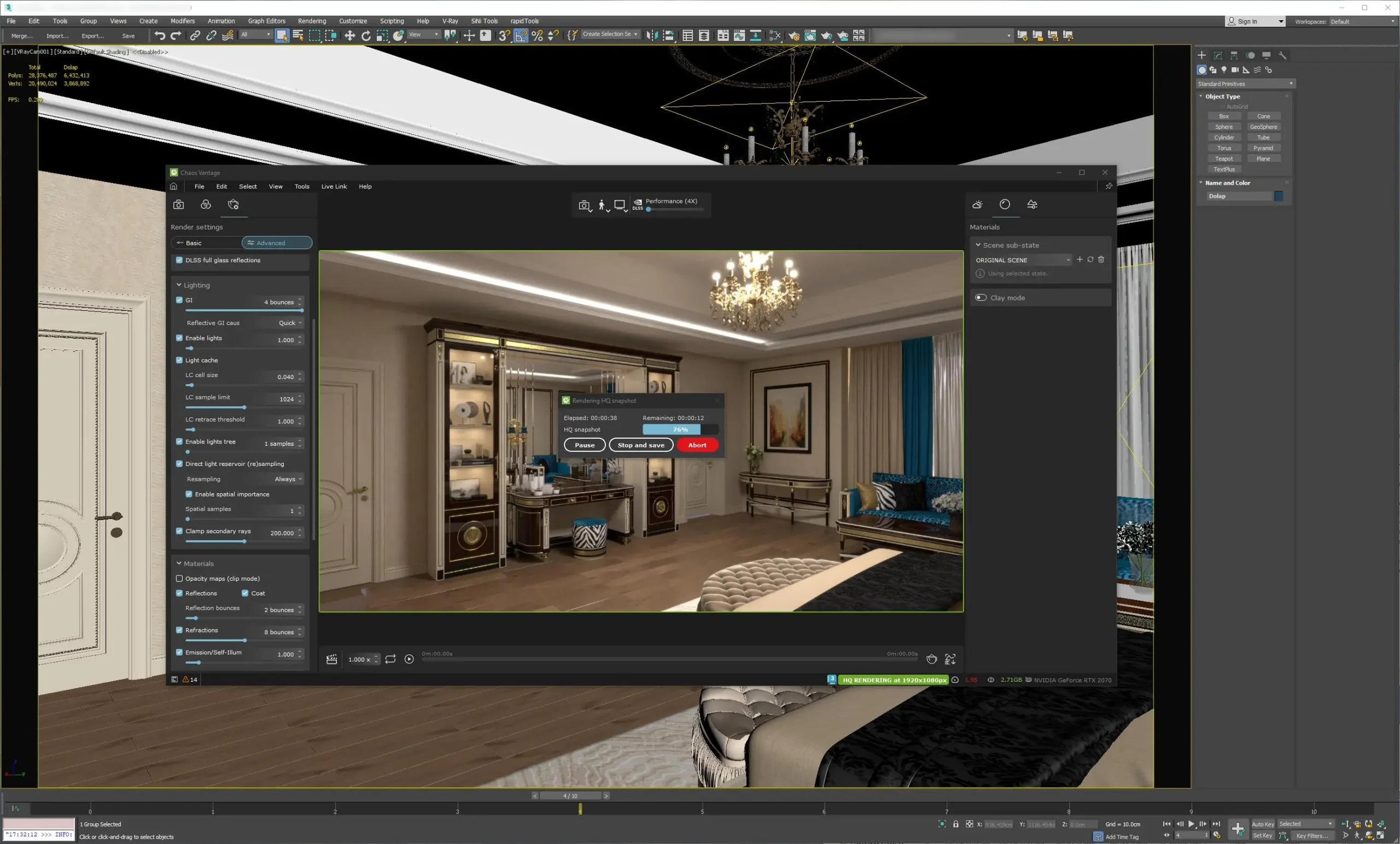 Установка Chaos Vantage 2.4.0 [En]