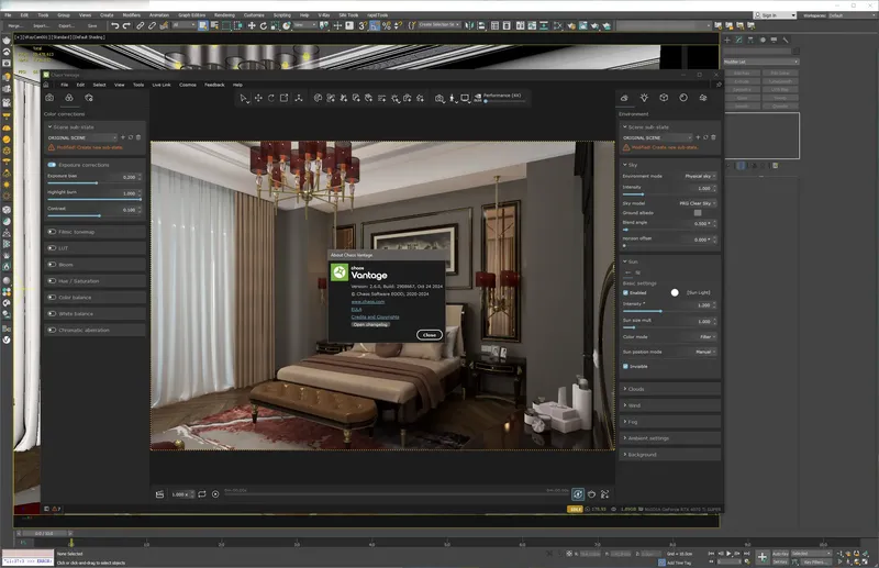 Установка Chaos Vantage 2.6.0 [En]