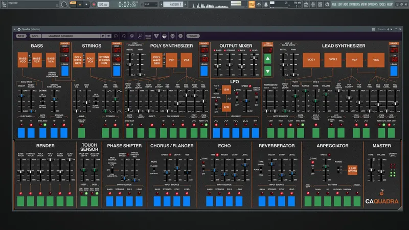 Установка Cherry Audio - Quadra 1.0.4.75 Standalone, VSTi, VSTi 3, AAX (x64) RePack by R2R [En]