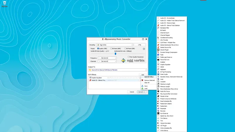 Установка dBpoweramp Music Converter 2025.06.05 Reference (x64) Portable by FC Portable [En]