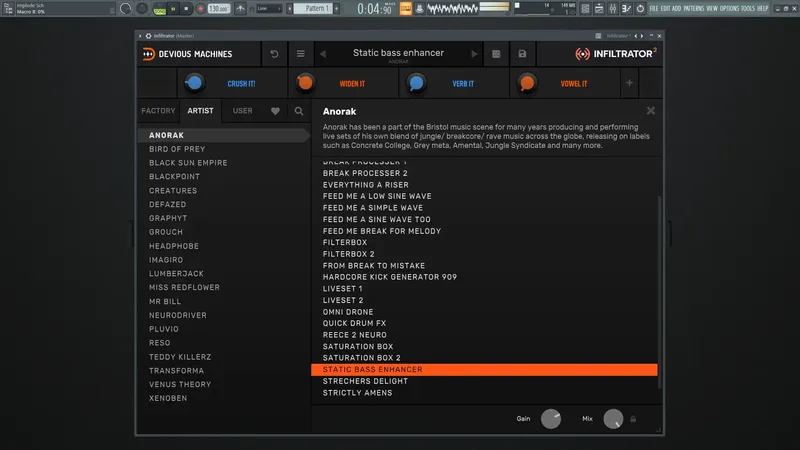 Установка Devious Machines - Infiltrator 2.2.8 VST, VST 3, AAX (x64) RePack by TCD [En]
