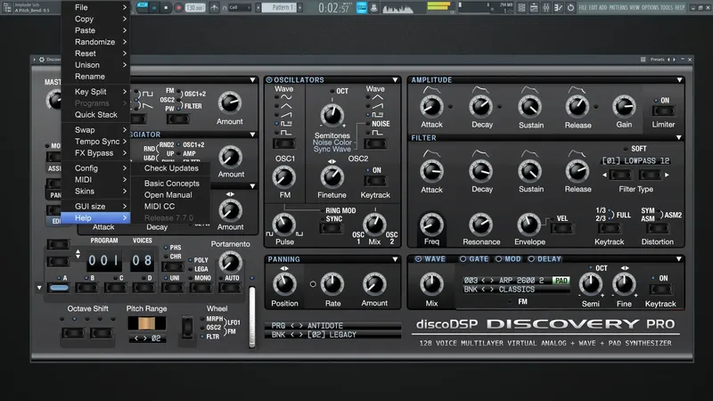 Установка discoDSP - Discovery Pro 7.7 STANDALONE, VSTi, VSTi 3, AAX Repack by TCD [En]