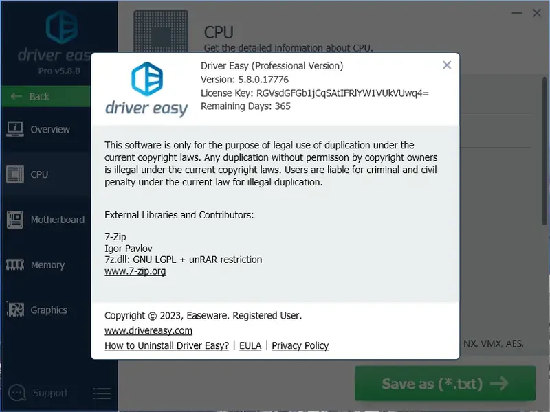 Установка Driver Easy Pro 5.8.0.17776 Portable by FC Portables [Multi]