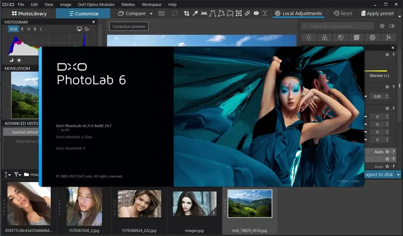 Установка DxO PhotoLab Elite 6.9.0 build 267 RePack by KpoJIuK [Multi]