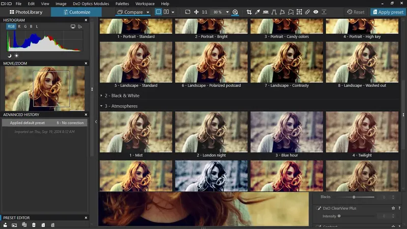 Установка DxO PhotoLab Elite 8.0.0 build 417 RePack by KpoJIuK [Multi]