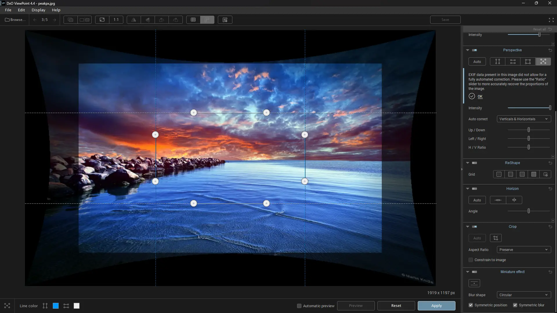 Установка DxO ViewPoint 4.4.0 Build 195 (x64) Portable by 7997 [Multi]
