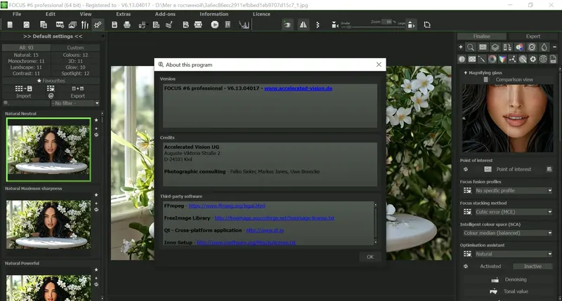Установка Franzis FOCUS 6 Pro 6.13.04017 Portable by Spirit Summer [Multi]