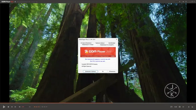 Установка GOM Player Plus 2.3.84.5351 RePack (& Portable) by Dodakaedr [Ru En]