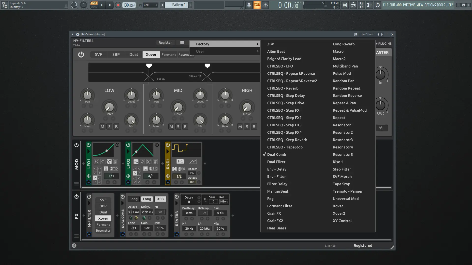Установка HY-Plugins - HY-Filter4 1.1.0 VST, VST3 (x86 x64) [En]
