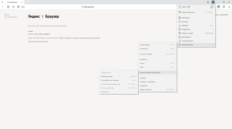 Установка Яндекс.Браузер 22.3.1.891 22.3.1.892 (x32 x64) [Multi Ru]