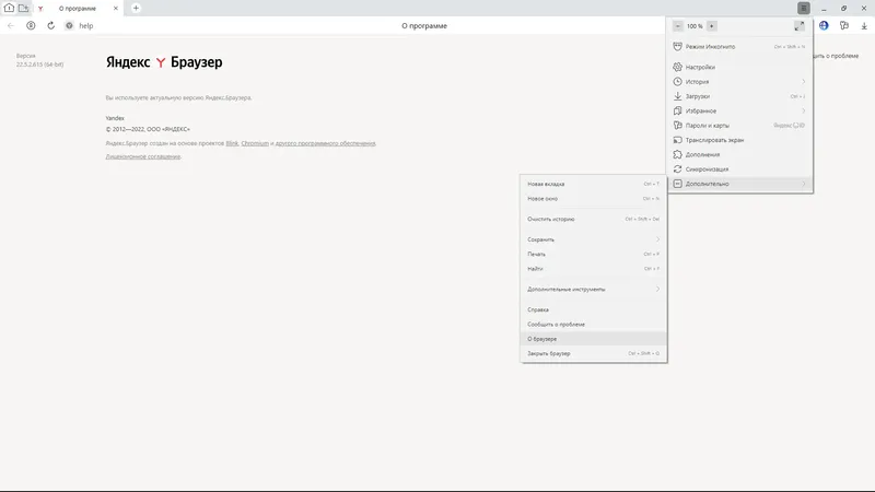 Установка Яндекс.Браузер 22.5.2.612 (x32) 22.5.2.615 (x64) [Multi Ru]