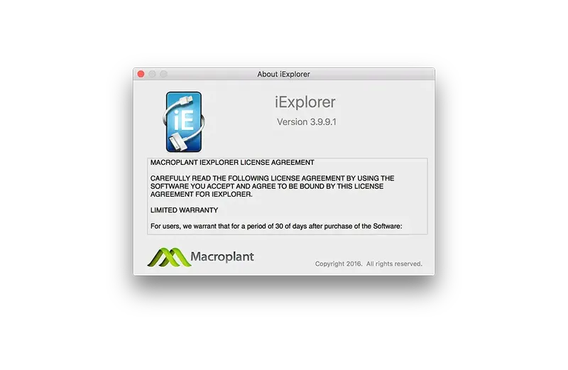Установка iExplorer 3.9.9.1 (2016) Multi Русский