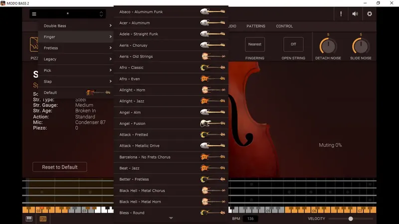 Установка IK Multimedia - MODO BASS 2 2.0.4 STANDALONE, VSTi, VSTi 3, AAX (x64) [En]