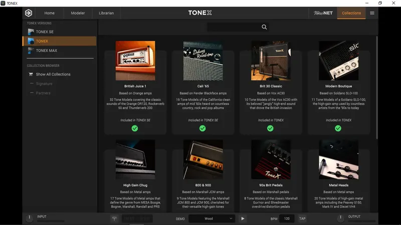 Установка IK Multimedia - TONEX MAX 1.8.0 STANDALONE, VST, VST 3, AAX (x64) [En]