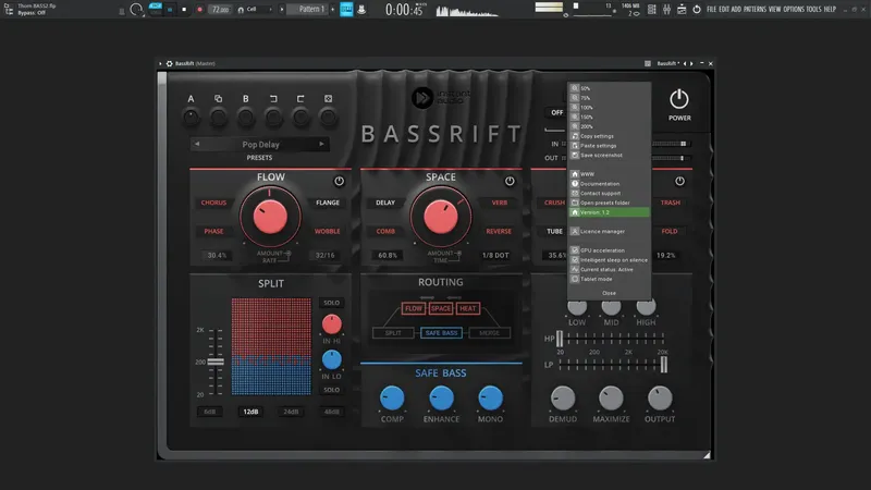 Установка Instant Audio - BassRift 1.2.0 VST, VST 3, AAX (x86 x64) [En]