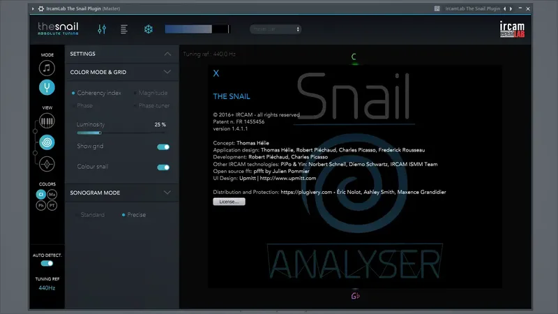 Установка Ircam Lab - The Snail 1.4.1 STANDALONE, VST 3, AAX (x64) [En]