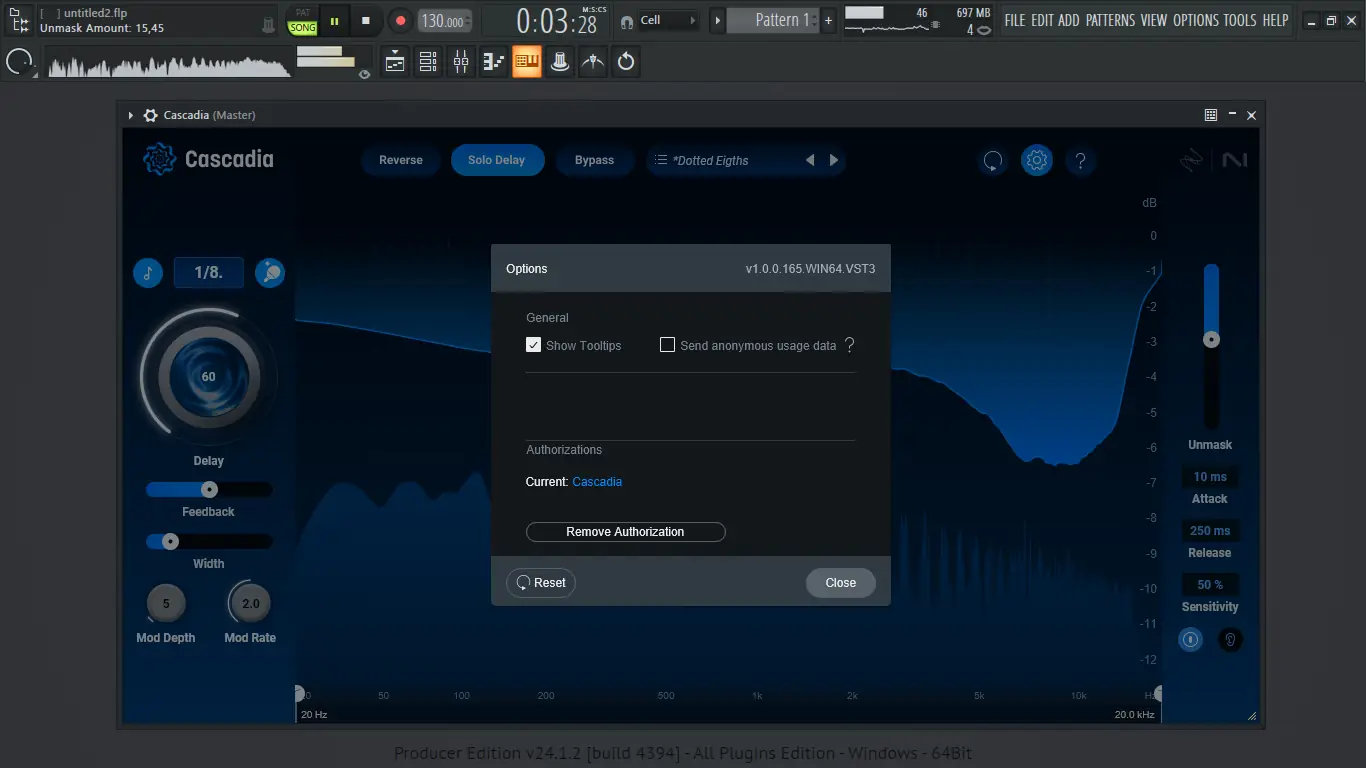 Установка iZotope - Cascadia 1.0.0 VST 3, AAX (x64) RePack by R2R [En]