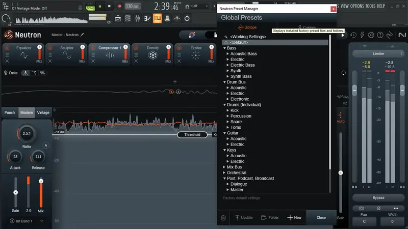 Установка iZotope - Neutron 5 v5.0.0 VST 3, AAX (x64) RePack by R2R [En]