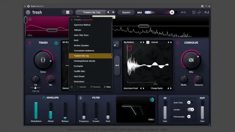 Установка iZotope - Trash 1.2.0 VST 3, AAX (x64) RePack by R2R [En]