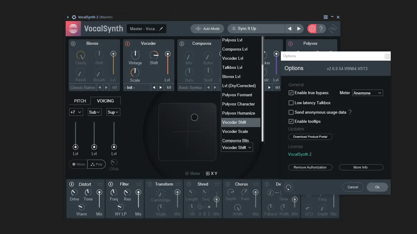 Установка iZotope - VocalSynth 2 2.6.0 VST, VST 3, AAX (x64) RePack by R2R [En]