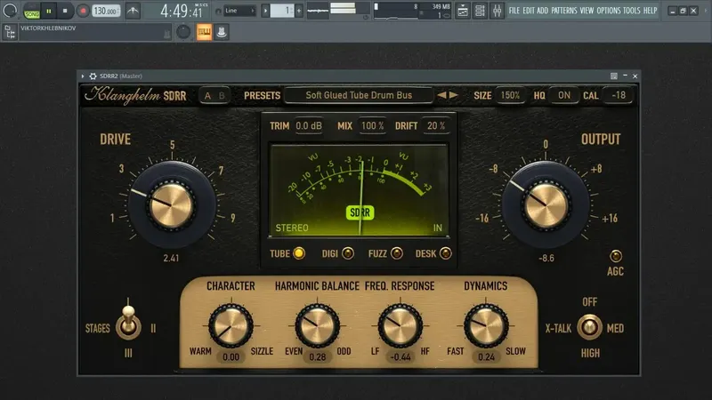 Установка Klanghelm - SDRR 2 2.4.1 VST, VST 3, AAX (x64) Retail [En]