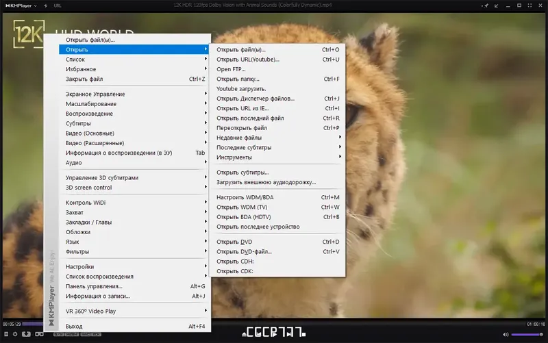 Установка KMPlayer 4.2.3.3 Plus (x86) Portable by 7997 [Multi Ru]