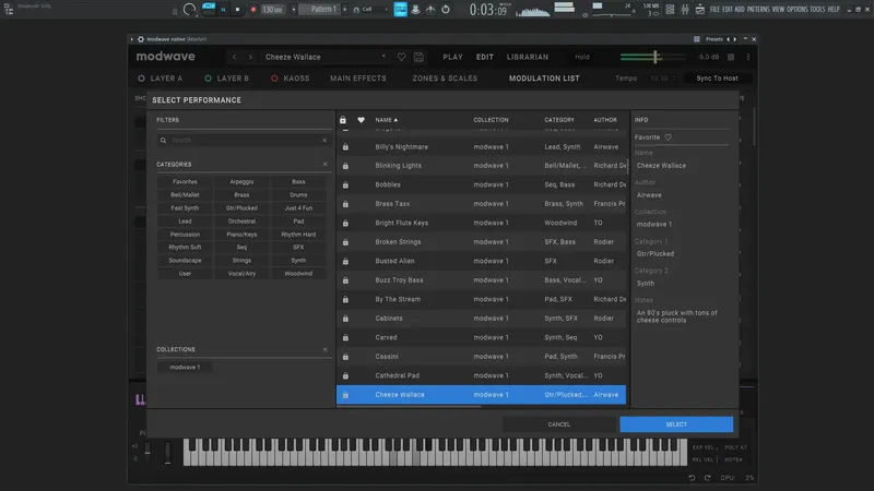 Установка KORG - Modwave Native 1.3.5 Standalone, VSTi 3, AAX (x64) [En]