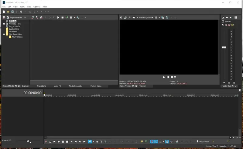 Установка MAGIX Vegas Pro 18.0 Build 373 [x64] (2020) PC RePack by KpoJIuK