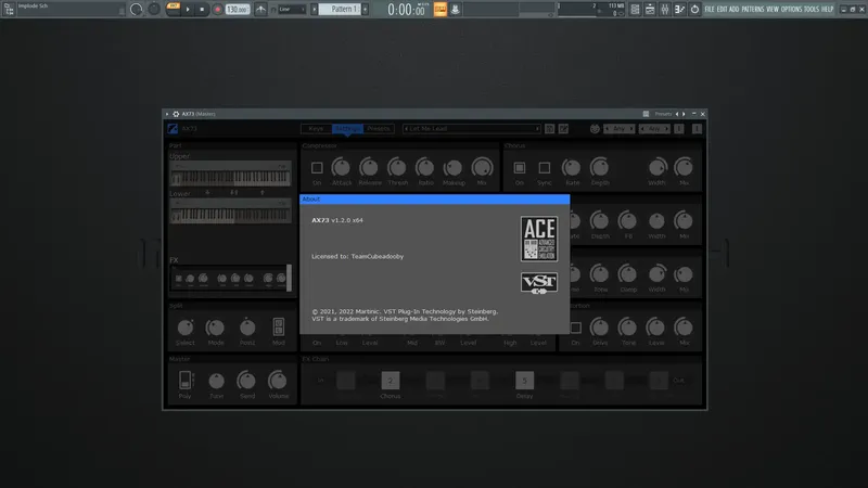 Установка Martinic - AX73 1.2.0 VSTi (x86 x64) RePack by TCD [En]