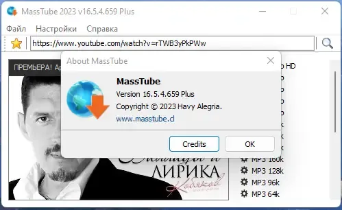 Установка MassTube Plus 16.5.4.659 RePack (& Portable) by elchupacabra [Ru En]