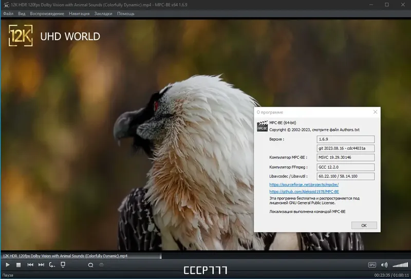Установка Media Player Classic - Black Edition 1.6.9 Stable RePack (& Portable) by elchupacabra [Multi Ru]