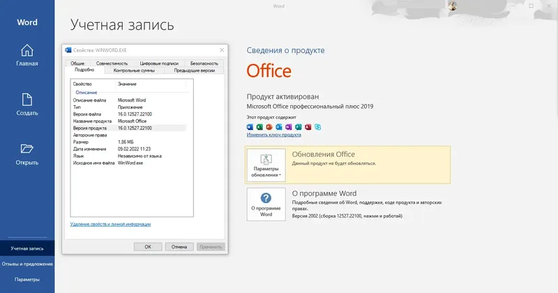 Установка Microsoft Office 2016-2019 Professional Plus Standard + Visio + Project 16.0.12527.22100 (2022.02) (W 7, 8.1, 10, 11) RePack by KpoJIuK [Multi Ru]