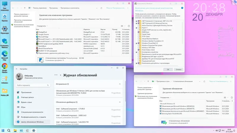 Установка Microsoft® Windows® 11 Professional VL x64 24H2 RU by OVGorskiy 12.2024
