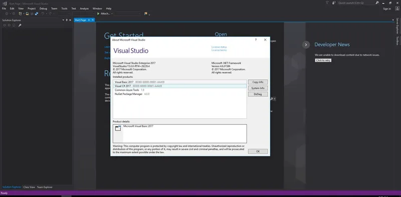 Установка Microsoft Visual Studio 2017 Enterprise RTM 15.0.26228.4 (Offline Cache, Unofficial) (2017) Русский Английский