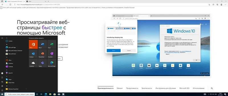 Установка Microsoft Windows 10.0.19043.2130, Version 21H1 (Updated October 2022) - Оригинальные образы от Microsoft MSDN [Ru]