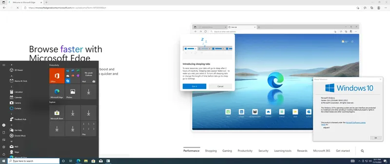 Установка Microsoft Windows 10.0.19043.2251, Version 21H1 (Updated November 2022) - Оригинальные образы от Microsoft MSDN [En]