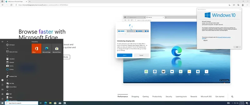 Установка Microsoft Windows 10.0.19043.2364, Version 21H1 (Updated December 2022) - Оригинальные образы от Microsoft MSDN [En]
