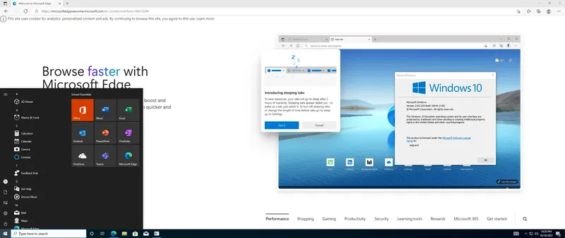 Установка Microsoft Windows 10.0.19044.2130, Version 21H2 (Updated October 2022) - Оригинальные образы от Microsoft MSDN [En]
