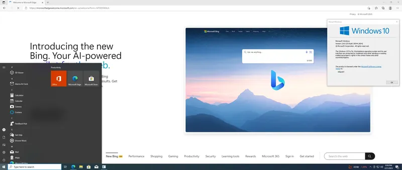 Установка Microsoft Windows 10.0.19044.2604, Version 21H2 (Updated February 2023) - Оригинальные образы от Microsoft MSDN [En]