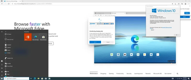 Установка Microsoft Windows 10.0.19045.2364, Version 22H2 (Updated December 2022) - Оригинальные образы от Microsoft MSDN [En]